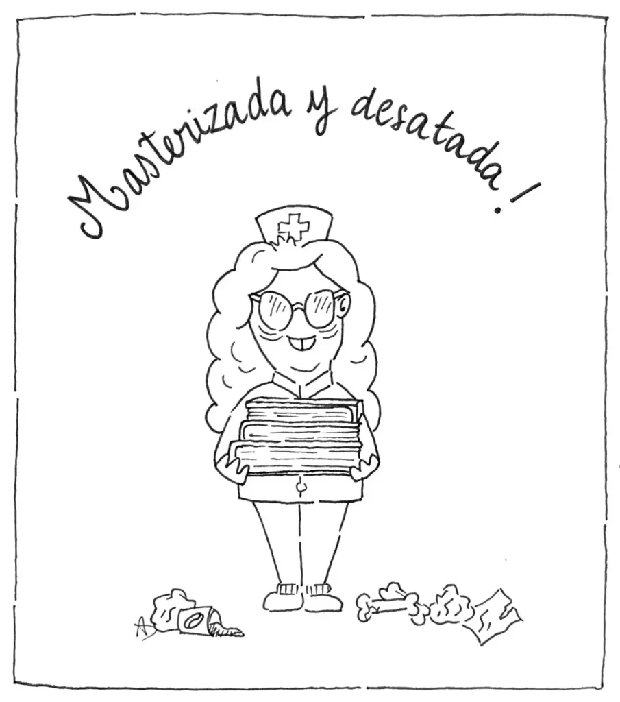 Carte illustration graduation thèse